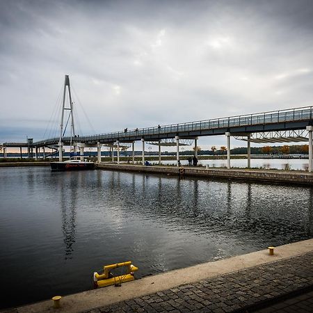 Widok Na Mazury Apartament Przy Porcie Giżycko Esterno foto